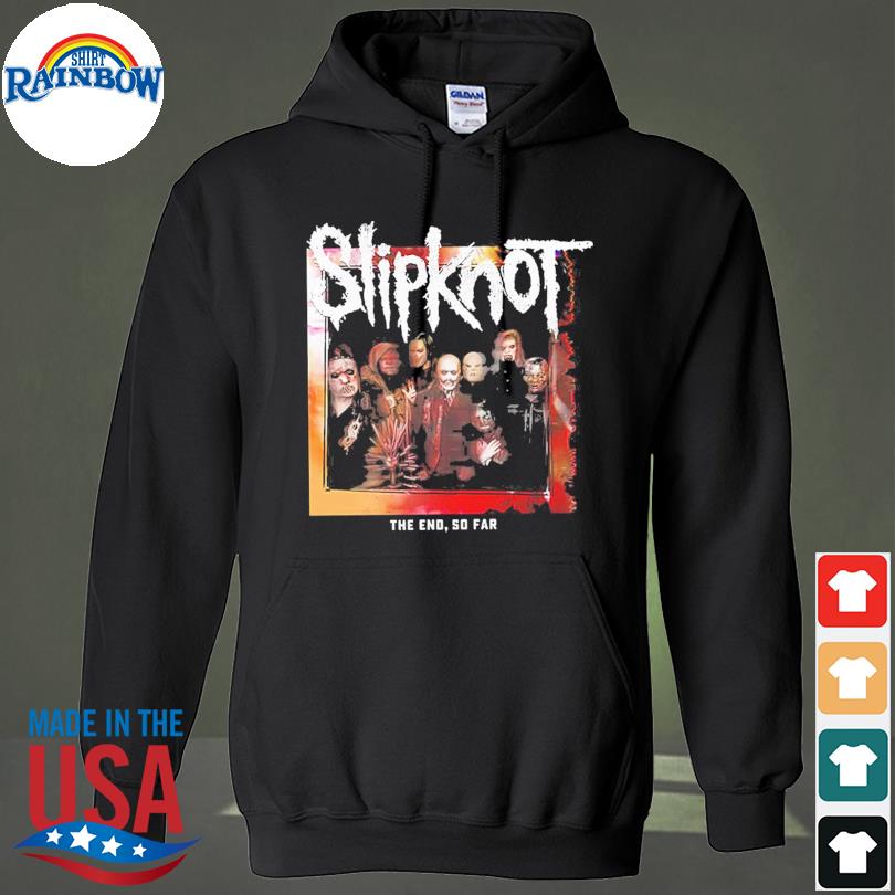 The end so far group star slipknot shirt