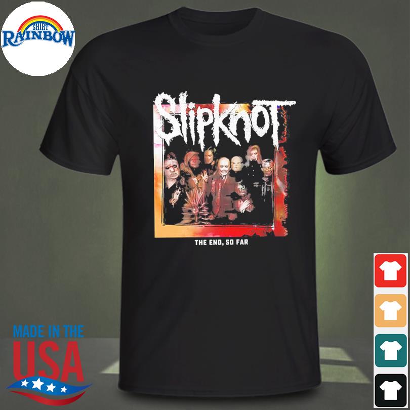 The end so far group star slipknot shirt