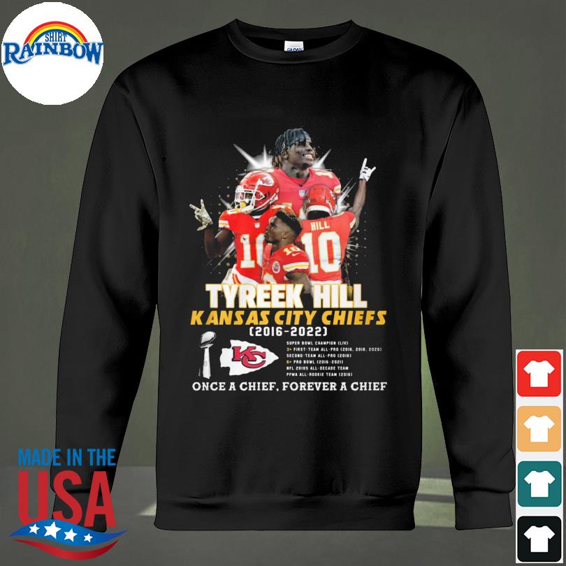 10 Tyreek Hill signature Kansas City Chiefs shirt, hoodie, sweater, long  sleeve and tank top