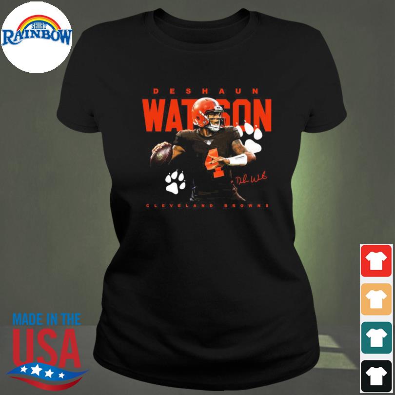 Deshaun Watson Cleveland Browns signature shirt, hoodie, sweater