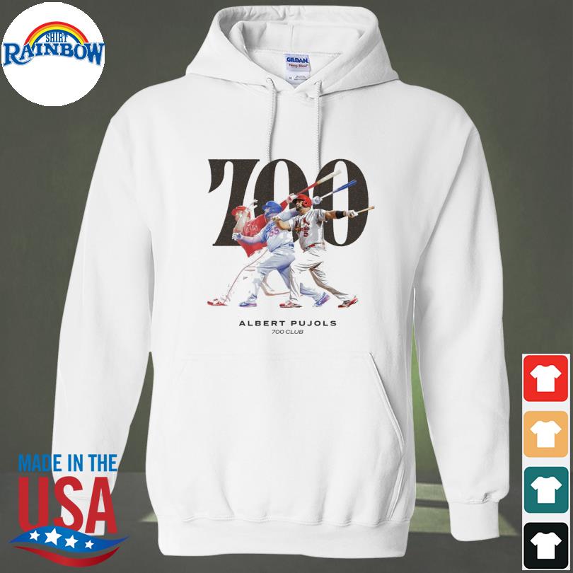 Official homerun club albert pujols 700 shirt, hoodie, sweater, long sleeve  and tank top