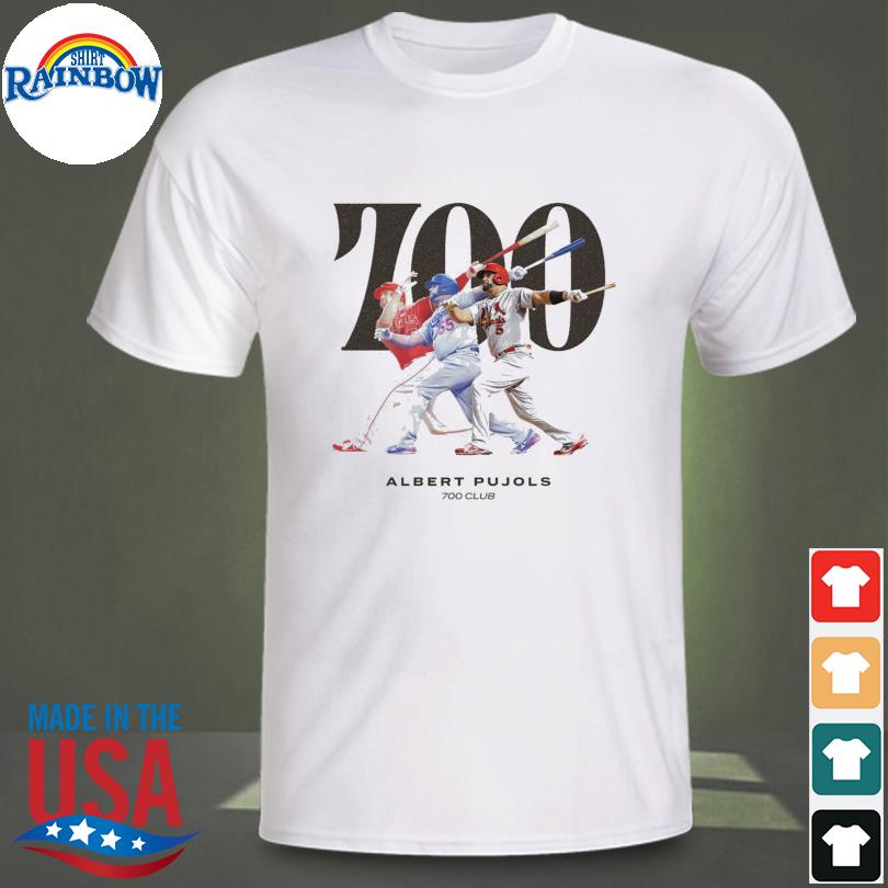 Official homerun club albert pujols 700 shirt, hoodie, sweater