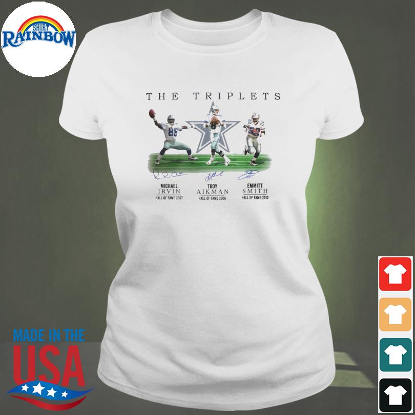 Official dallas Cowboys The Triplets shirt, hoodie, sweater, long sleeve  and tank top