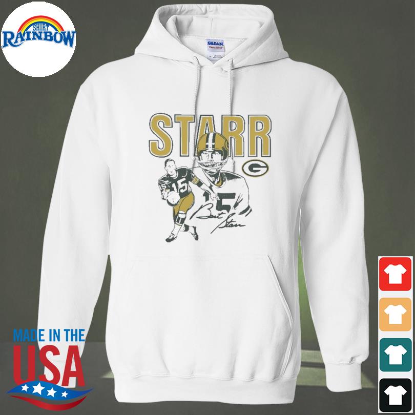 Bart Starr Green Bay Packers signature shirt - Online Shoping