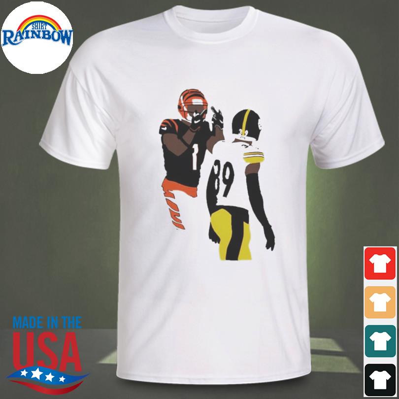 Ja'Marr Chase Middle Finger Minkah Fitzpatrick Shirt - Teeholly