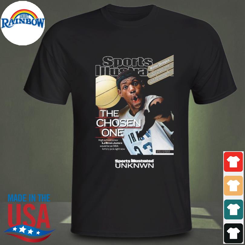 Lebron James Sports Illustrated The Chosen One Tee Shirt - Trends