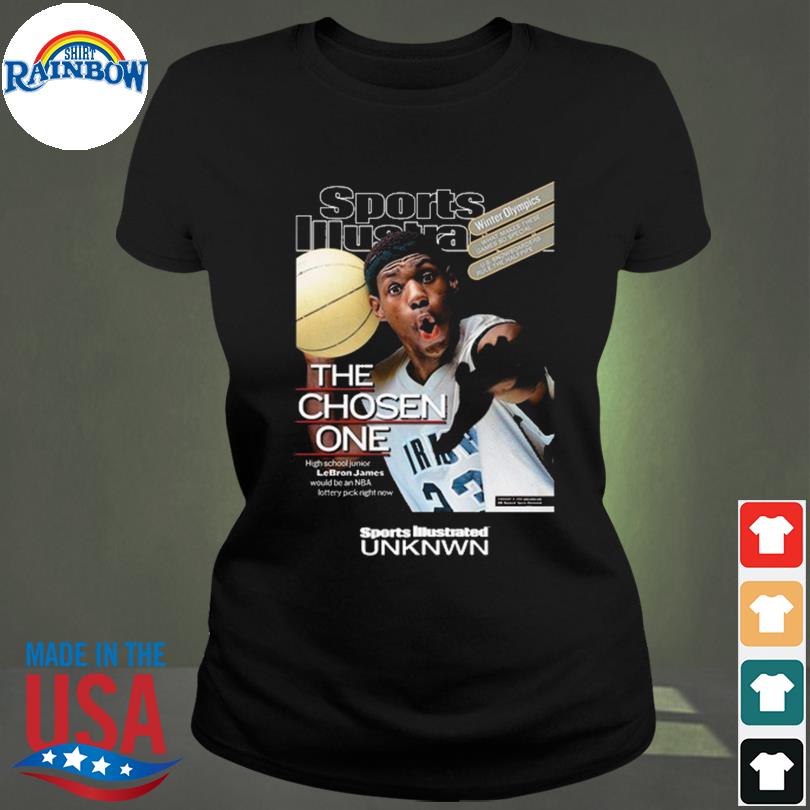 Lebron James Sports Illustrated The Chosen One Tee Shirt - Trends