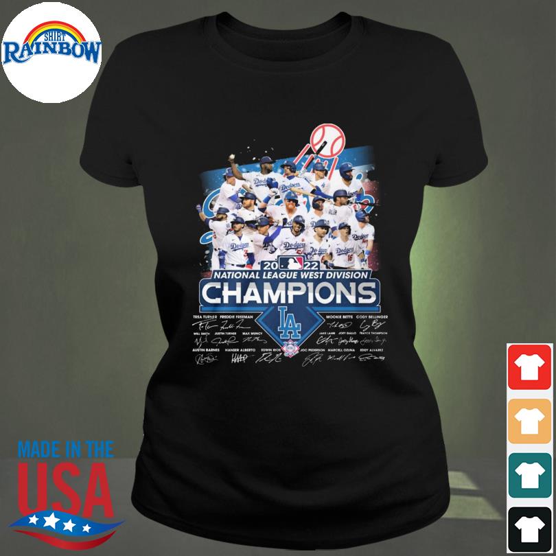 Los Angeles Dodgers We Own the West 2022 Champions shirt, hoodie, sweater,  long sleeve and tank top