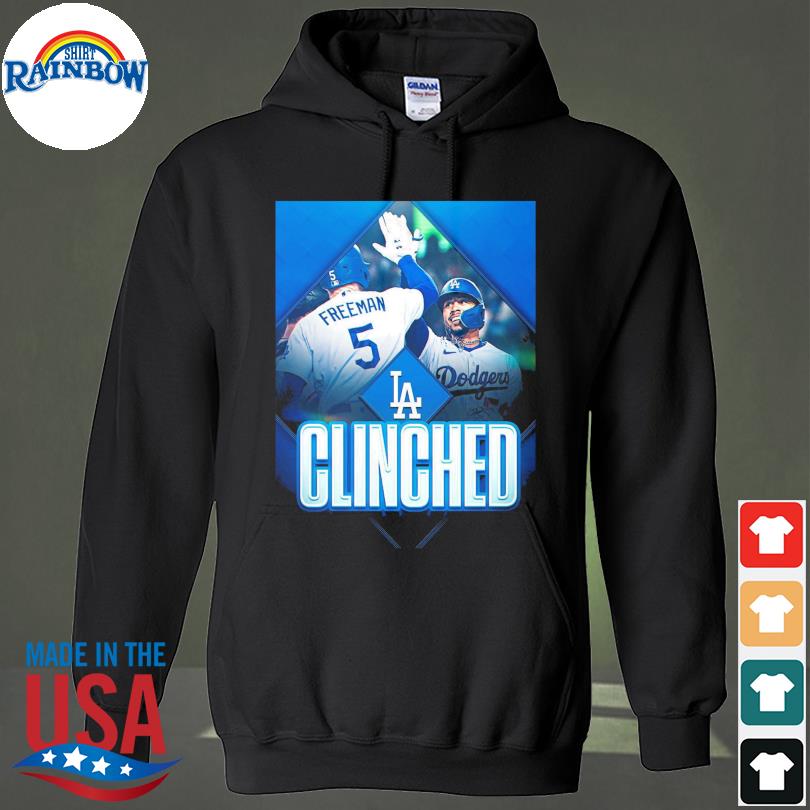 Los Angeles Dodgers Clinched Postseason 2022 shirt, hoodie, sweater, long  sleeve and tank top