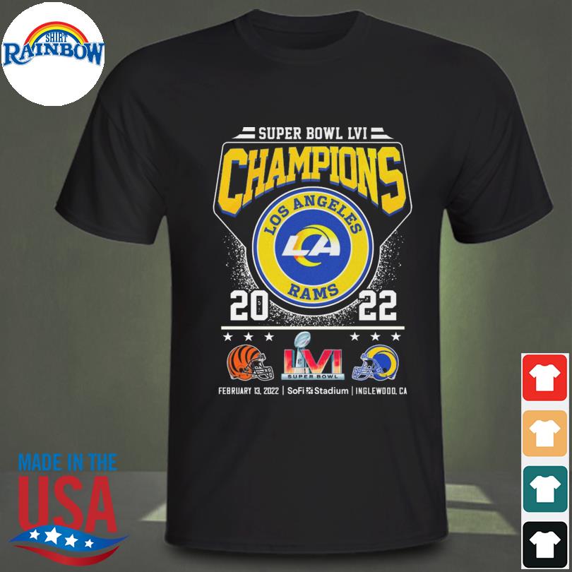 Los Angeles Rams Super Bowl LVI Champions 13 2022 shirt, hoodie, sweater,  long sleeve and tank top