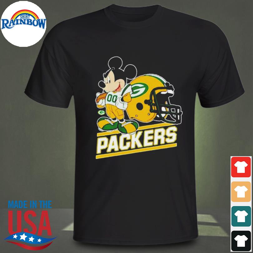 Green Bay Packers Team NFL Mickey Mouse T-shirt - A Moments of