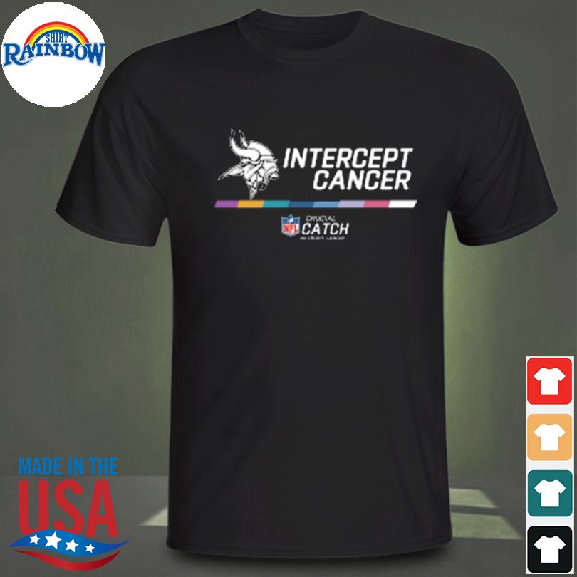 Crucial Catch Minnesota Vikings Intercept Cancer shirt, hoodie, sweater,  long sleeve and tank top