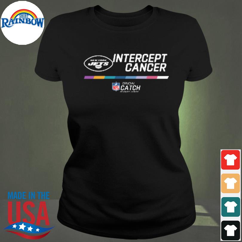 New York Jets NFL Crucial Catch Intercept Cancer shirt - Dalatshirt