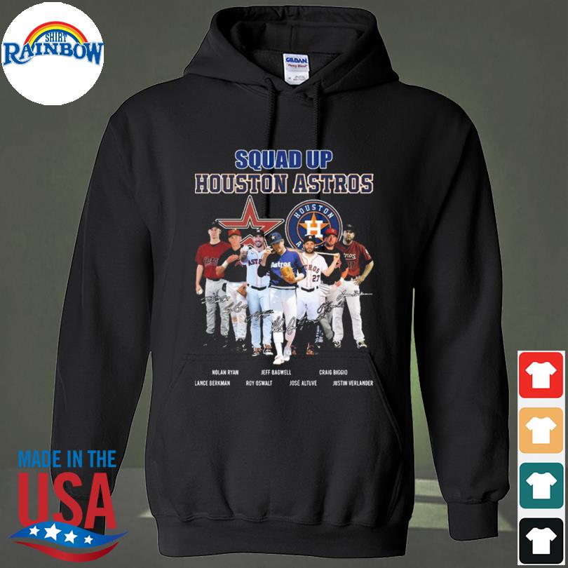 Houston Astros Legends Nolan Ryan Jeff Bagwell Craig Biggio Signatures shirt,  hoodie, sweater, long sleeve and tank top