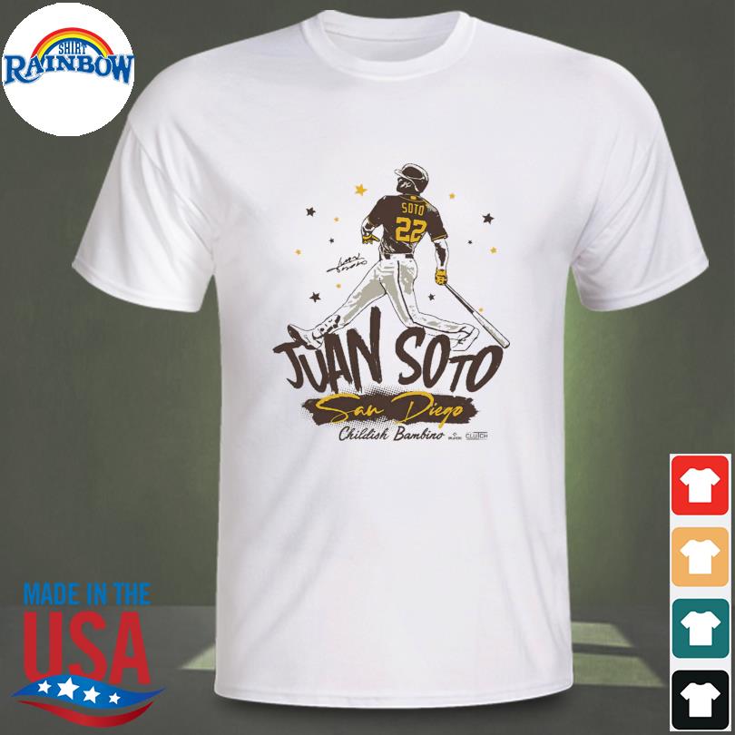 Official Juan Soto Childish Bambino SD MLBPA Tee