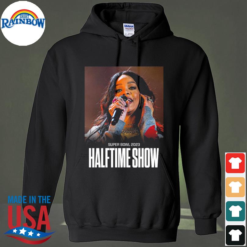 Rihanna perform at the 2023 super bowl shirt, hoodie, sweater, long sleeve  and tank top