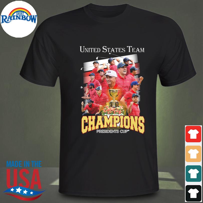 United States Team Golf Champions Presidents cup shirt