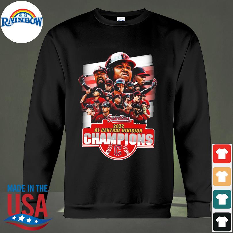 Cleveland Indians Chief Al central division champions 2022 with signatures  shirt, hoodie, sweater, long sleeve and tank top