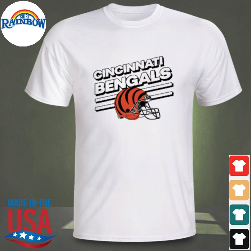 Homage Cincinnati Bengals Stripes T-Shirt