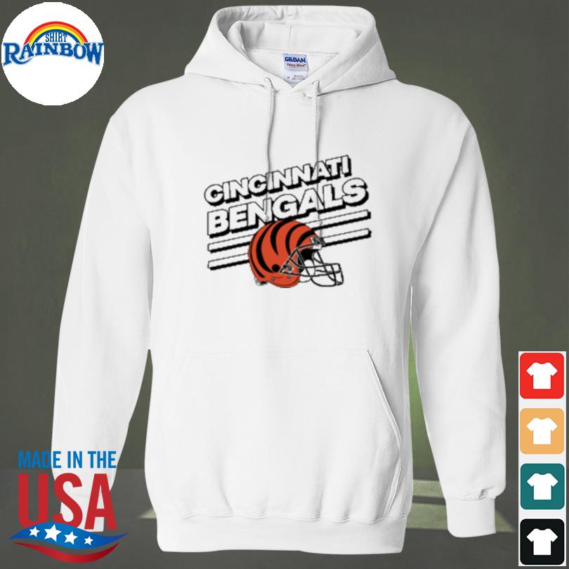 Cincinnati Bengals Stripes Hoodie