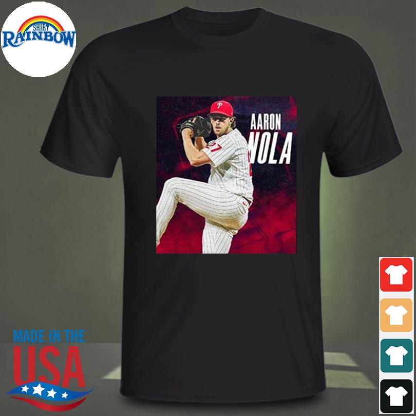 Aaron Nola Philadelphia Phillies name and number MLBPA shirt, hoodie,  sweater, long sleeve and tank top