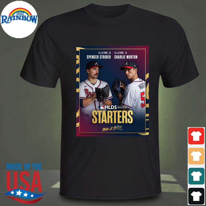 Spencer Strider NLDS Game 4 Starter Atlanta Braves T-Shirt