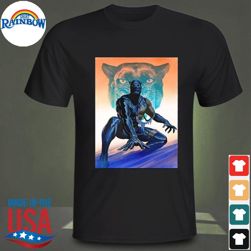 Black panther wakanda forever marvel studios superheroes 2022 movie shirt