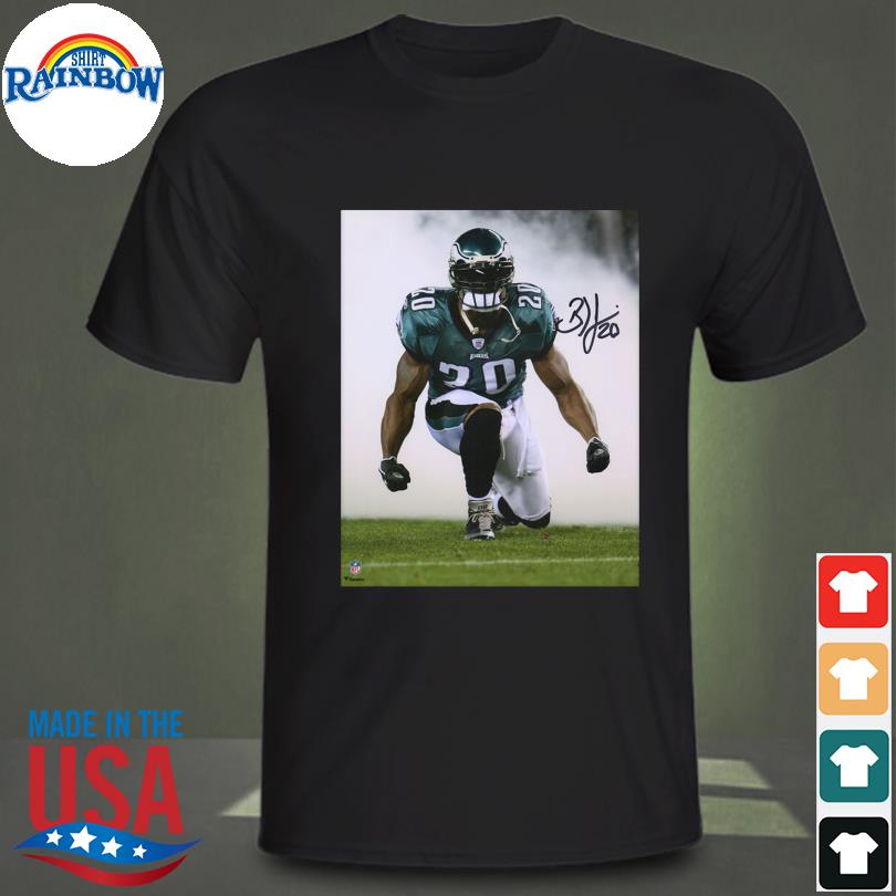 Brian Dawkins Mitchell & Ness Philadelphia Eagles NFL Men's T-Shirt New  Black