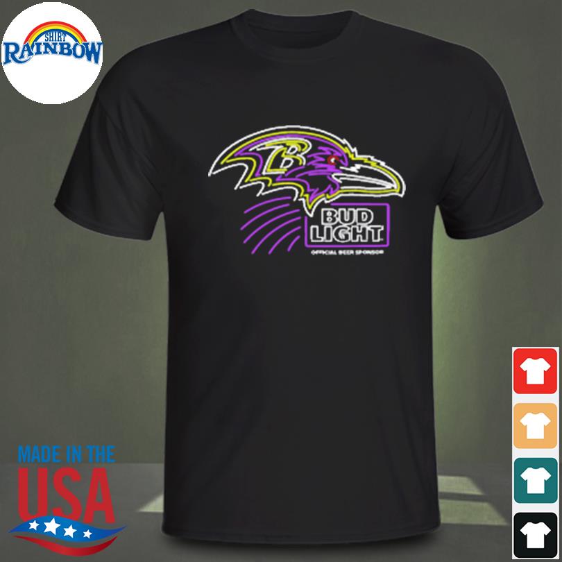 Bud Light Baltimore Ravens T-Shirt
