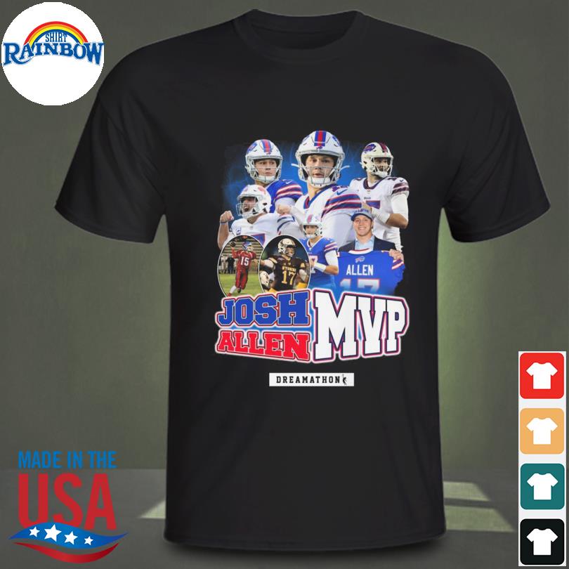 17 Josh Allen MVP Buffalo Bills Dreamathon shirt, hoodie, sweater