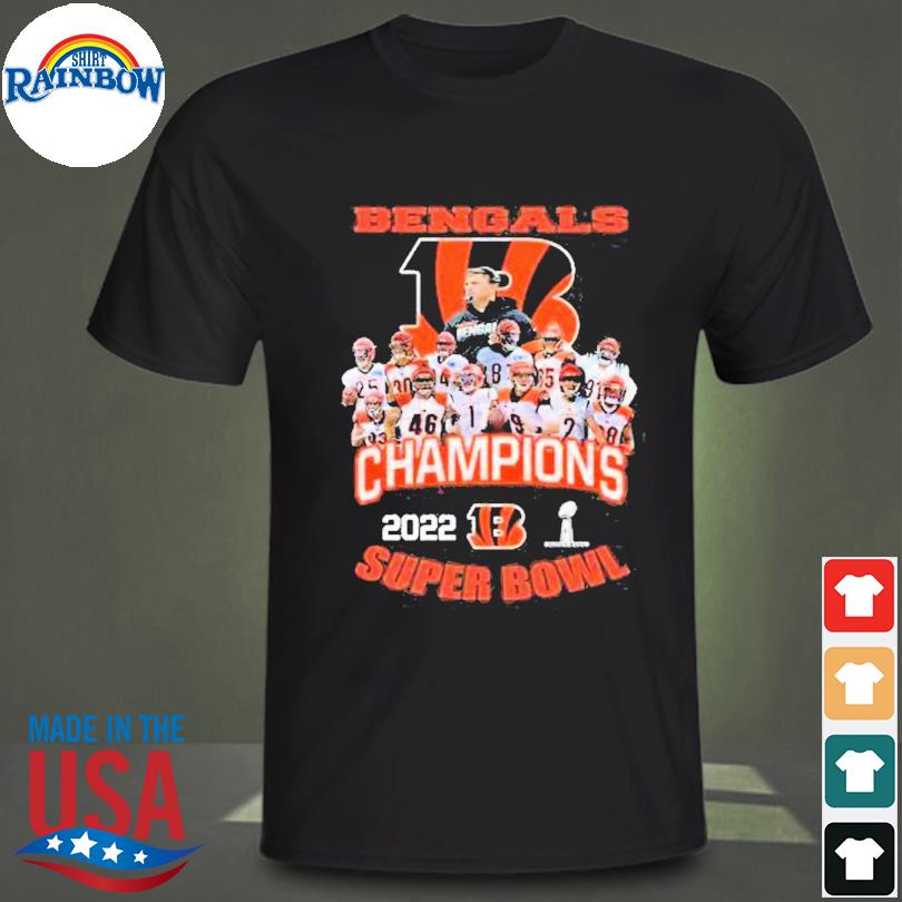 Official Cincinnati Bengals Champs 2022 Super Bowl T-Shirt, hoodie,  sweater, long sleeve and tank top