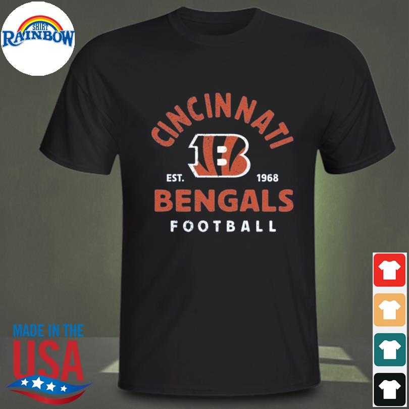 Cincinnati Bengals football est. 1968 go Bengals logo shirt