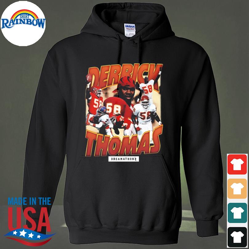 Official Dreamathon merch derrick thomas shirt, hoodie, sweater, long  sleeve and tank top