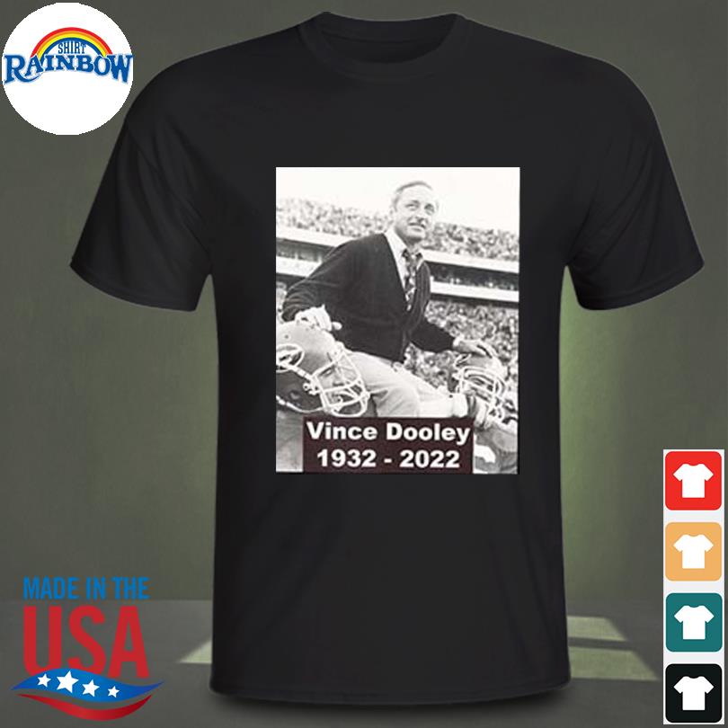 Georgia bulldogs coach vince dooley rest in peace 1932 2022 shirt