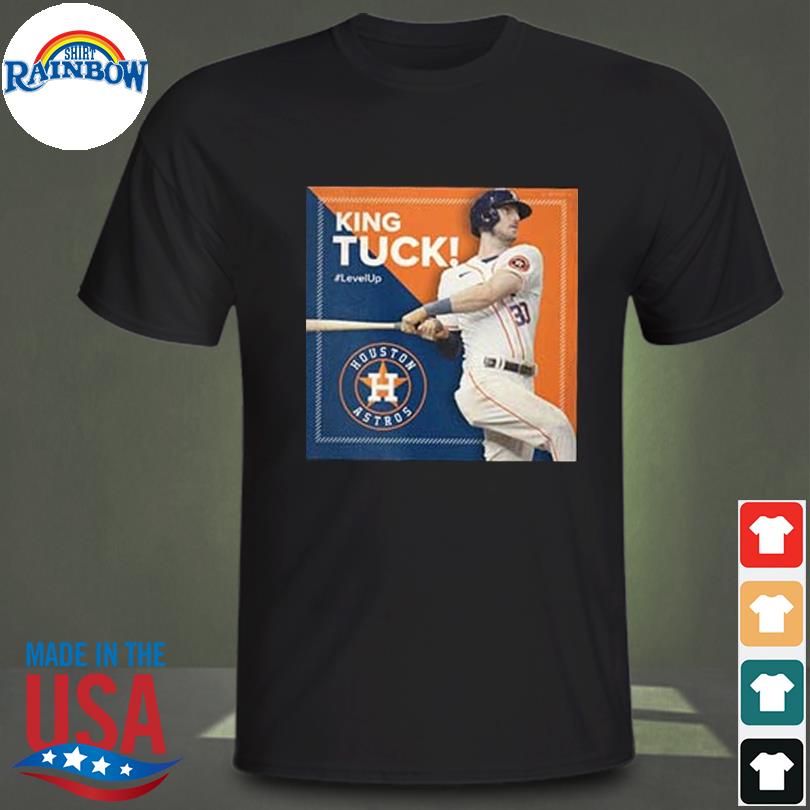 Houston astros mlb world series king tuck just went deep to give houston lead in game 1 shirt