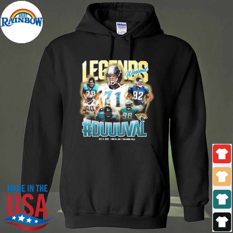 Jacksonville jaguars legends weekend duuuval shirt, hoodie