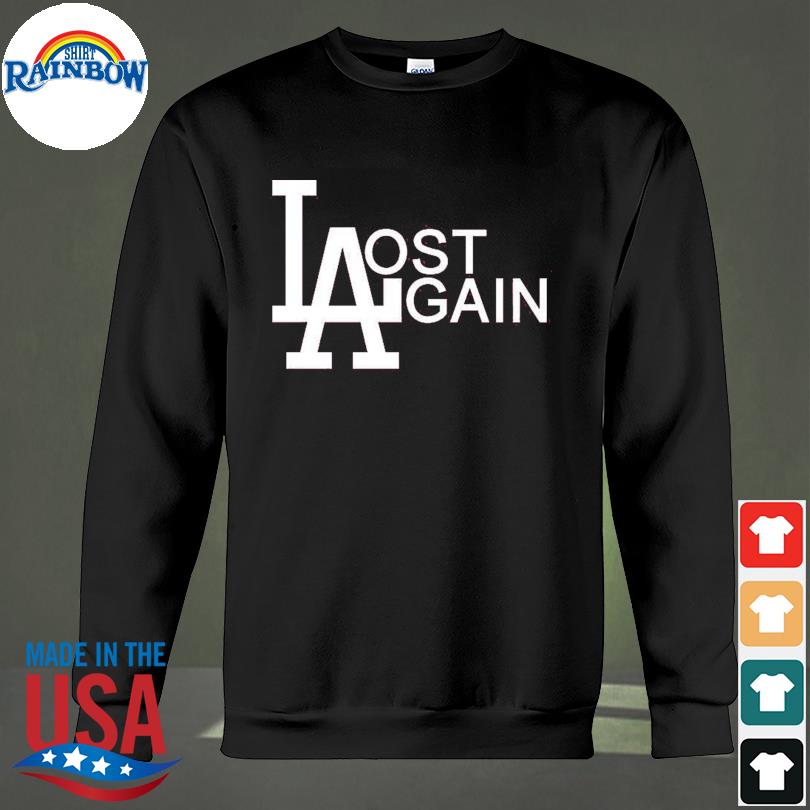 Los angeles dodgers lost again new shirt, hoodie, longsleeve tee