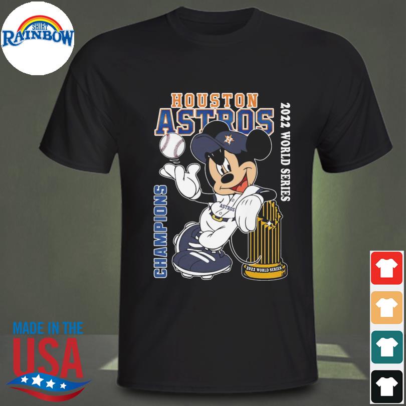 Mickey Mouse Houston Astros 2022 World Series Champions Shirt