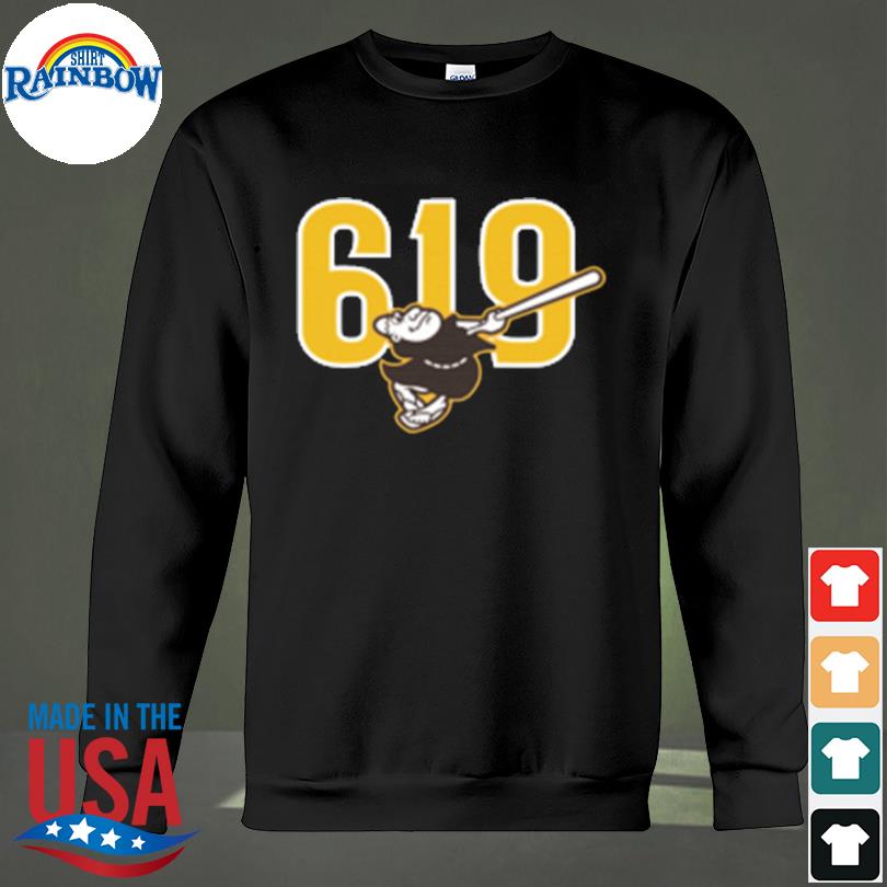 Mlb shop san diego padres brown 619 beisbol shirt, hoodie, sweater, long  sleeve and tank top