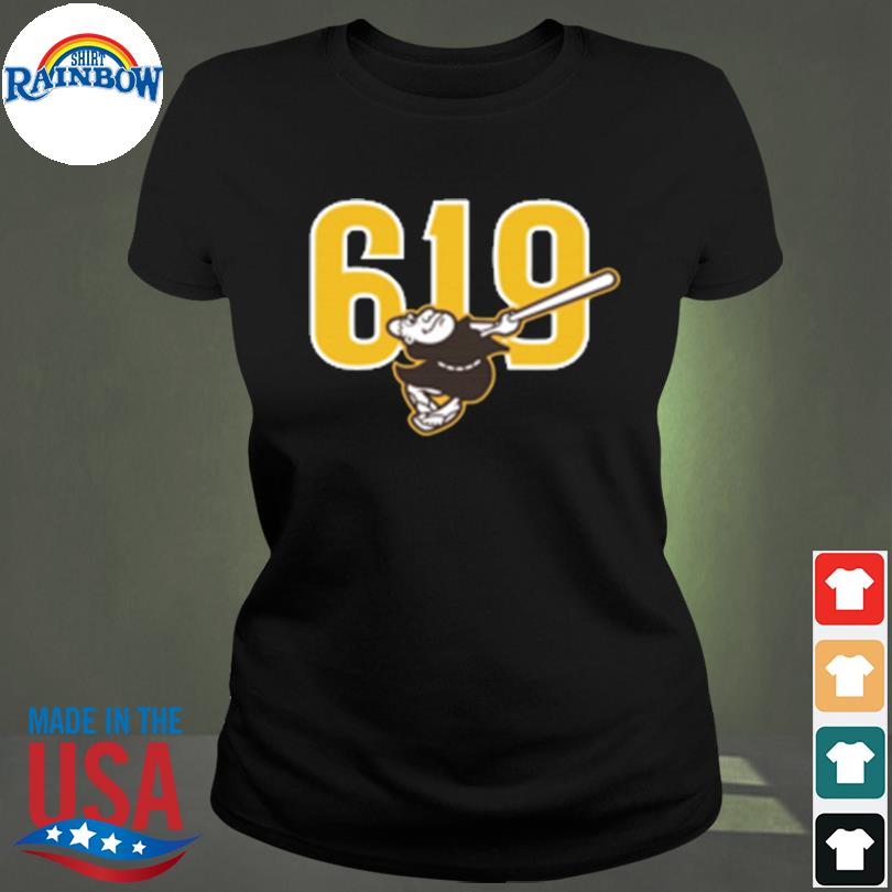 Mlb Shop San Diego Padres Brown 619 Beisbol Shirt, hoodie, sweater