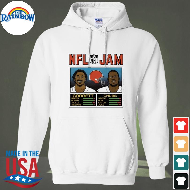 NFL Jam Cleveland Browns Myles Garrett And Nick Chubb Shirt