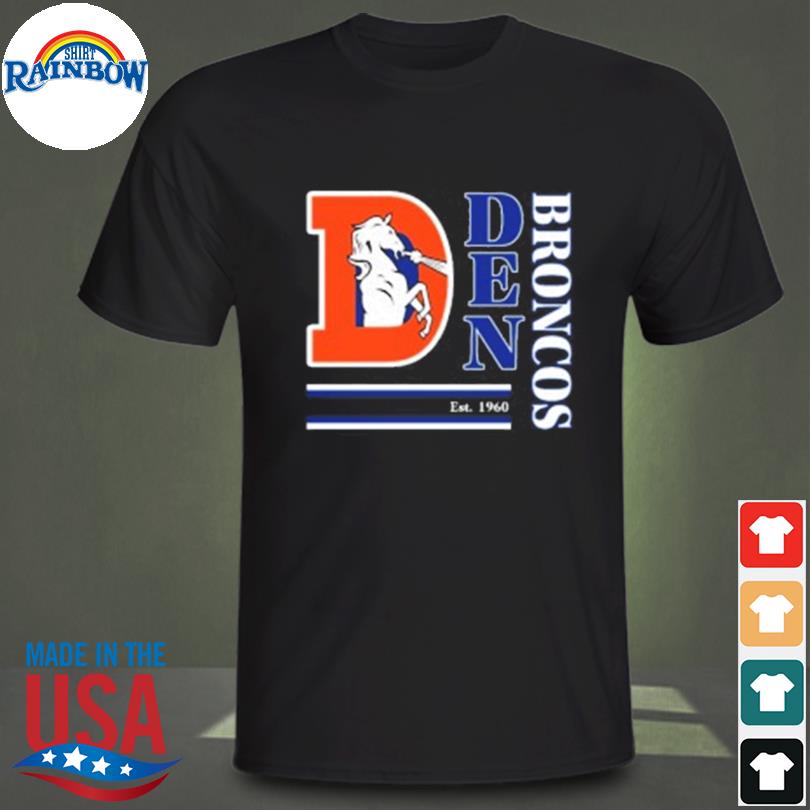 NFL Wordmark Denver Broncos T-Shirt D02_708