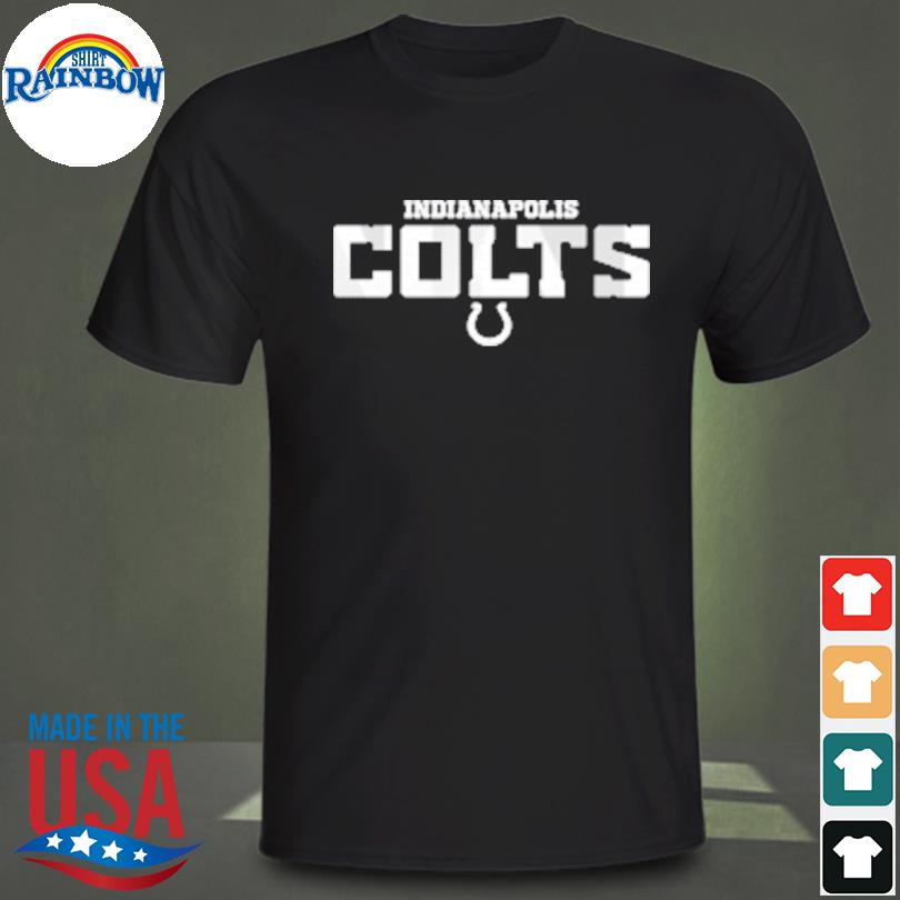 Nfl team store 2022 indianapolis colts team logo shirt, hoodie