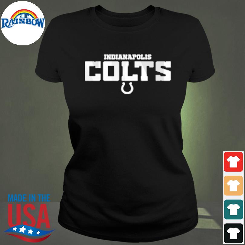 Nfl team store 2022 indianapolis colts team logo shirt, hoodie