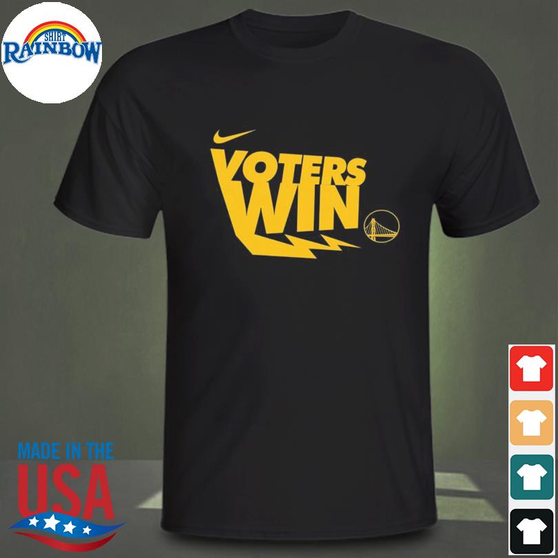 Official golden state warriors voters win 2022 shirt