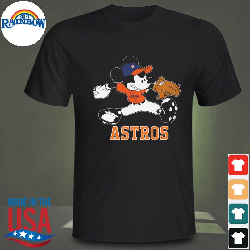 Official Mickey Mouse playing baseball Houston Astros 2022 shirt