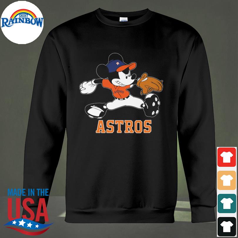 Official Mickey Mouse playing baseball Houston Astros 2022 shirt