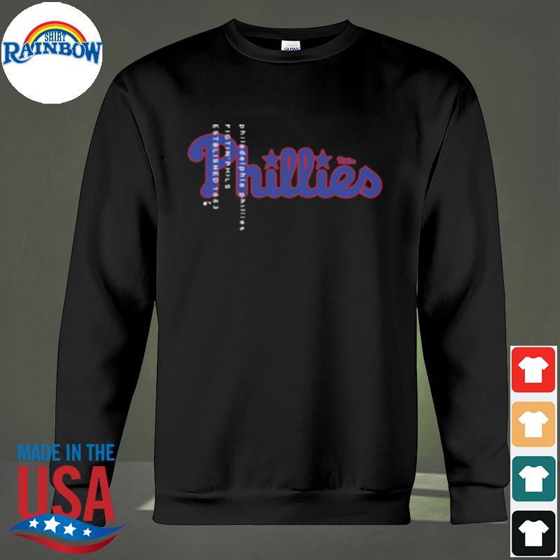 Red Fightin Phils Long Sleeve T-Shirt 