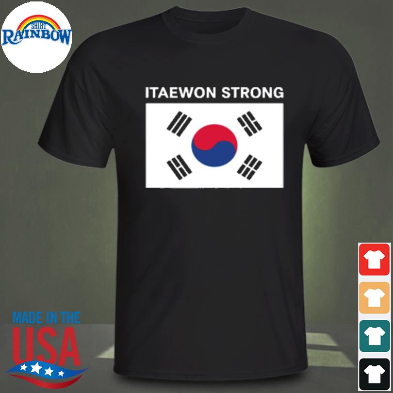 Pray for korea itaewon strong shirt