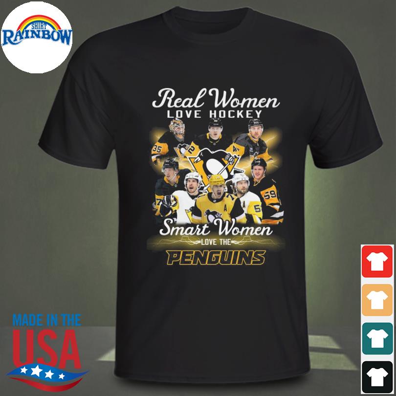 Real women love football smart women love the Pittsburgh Penguins 2022 shirt
